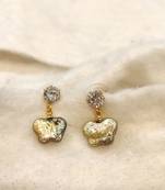 Multicolor pearl earrings