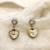 Multicolor pearl earrings