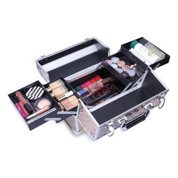 NFI essentials Cosmetic Box Makeup Bag Vanity Kit Travel Organiser Big Box 1