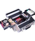 NFI essentials Cosmetic Box Makeup Bag Vanity Kit Travel Organiser Big Box