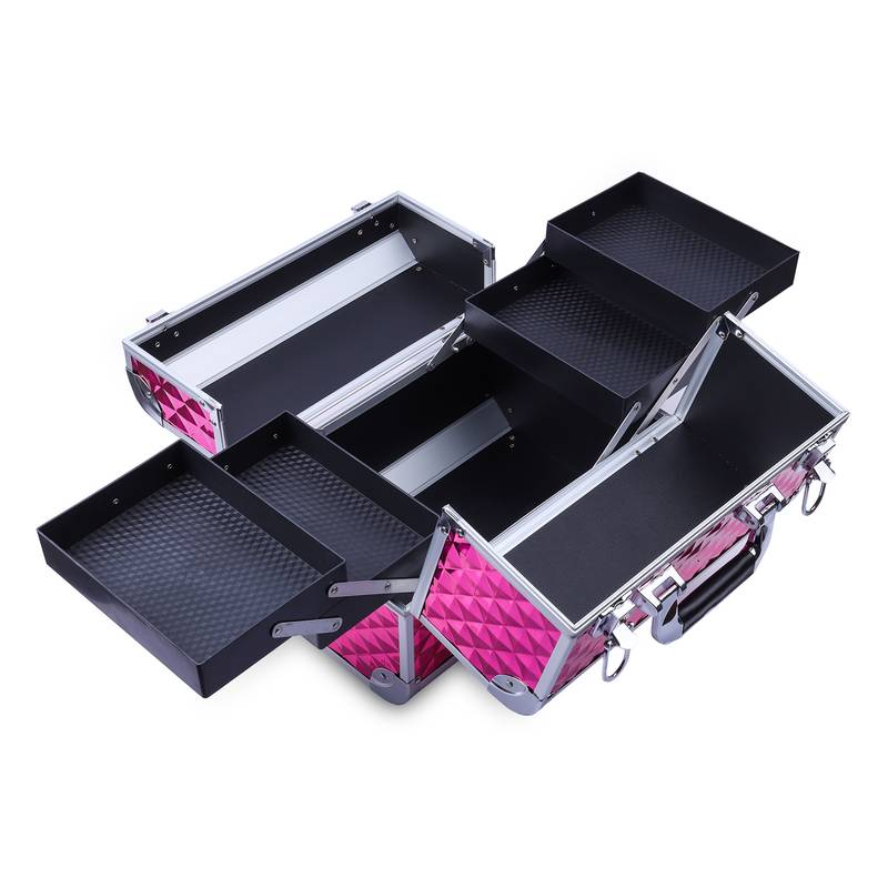 NFI essentials Cosmetic Box Makeup Bag Vanity Kit Travel Organiser Big Box