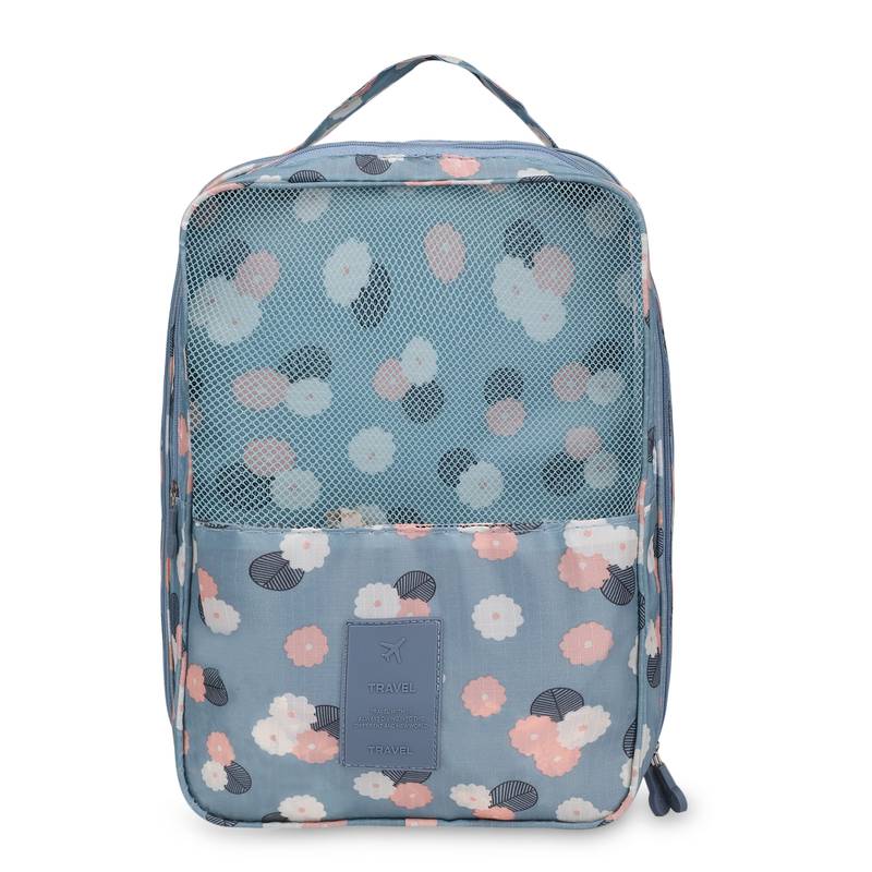 NFI essentials Travel Shoe Bags Multipurpose Portable Travelling Shoe Holder Storage Bag Footwear Organiser