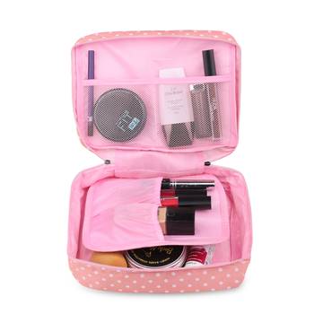 NFI essentials Multifunctional Cosmetic Bag with Hook for Travel, Make up Organiser Storage, Cosmetic Pouch 1