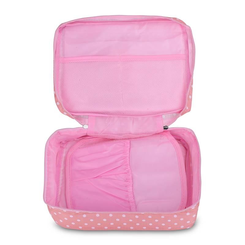 NFI essentials Multifunctional Cosmetic Bag with Hook for Travel, Make up Organiser Storage, Cosmetic Pouch