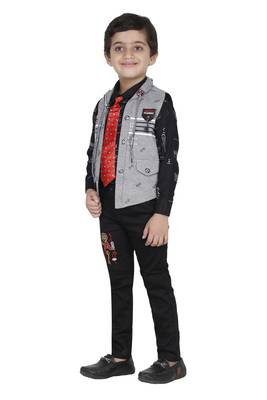 fourfolds boys 2-piece suit 3