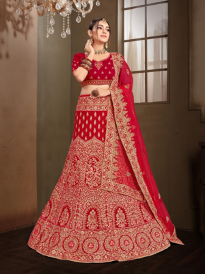 Exclusive Heavy Work Bridal Lehnga 1