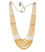 Brown pearl necklaces