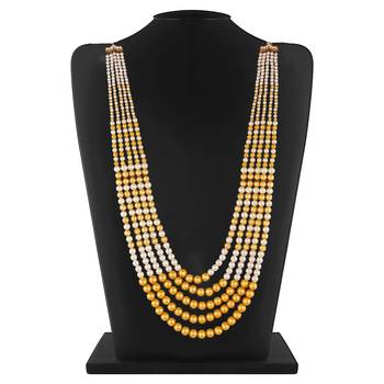 Brown pearl necklaces 2