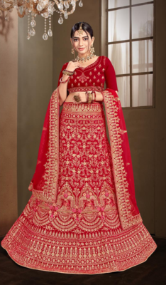 Exclusive Heavy Bridal Lehnga 1