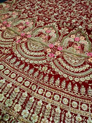 Exclusive Heavy Bridal Lehnga 3
