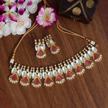 Orange necklace-sets 1