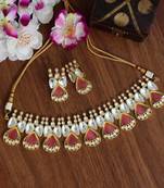 Orange necklace-sets