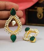 Green danglers-drops