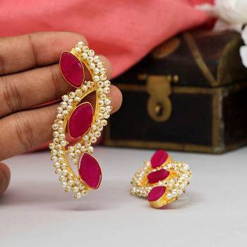 Pink danglers-drops 1