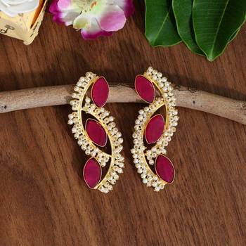 Pink danglers-drops 2