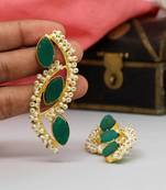 Green danglers-drops