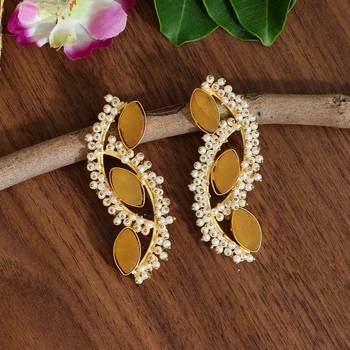 Yellow danglers-drops 2