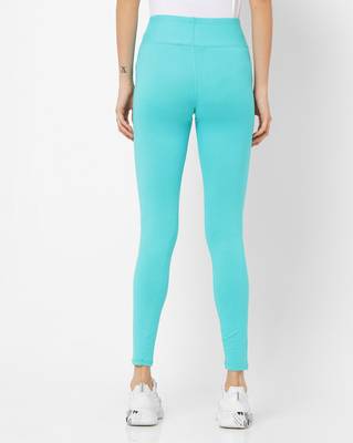 Aqua Blue  ankle length premium shapewear leggings for ladies & girls 6