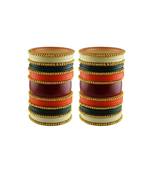 Multi Moti Stud Acrylic Bangle with very extra size
