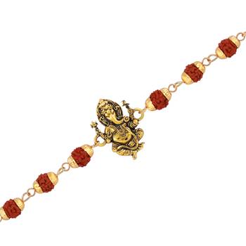 Bracelet  Rudraksh "Ganeshji" For Mens And Boys 2