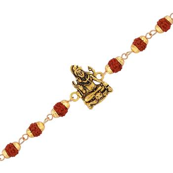 Bracelet  Rudraksh "Shiv Ji" For Mens And Boys 2