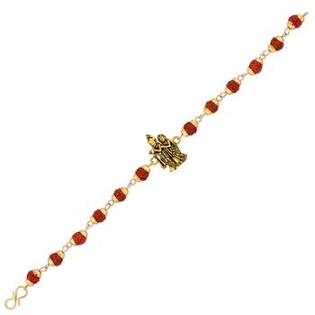 Bracelet  Rudraksh "Radha Krishna " For Mens And Boys 3