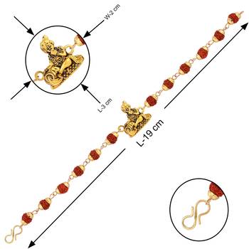 Bracelet  Rudraksh "Krishna" For Mens And Boys 4