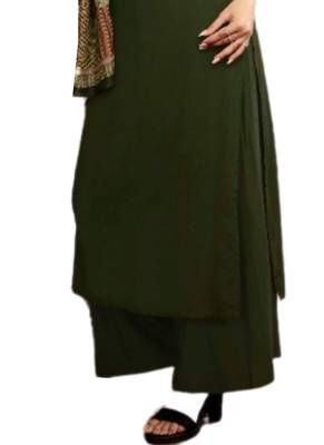 Green embroidered rayon ethnic-kurtis 3