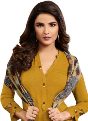 Mustard embroidered rayon ethnic-kurtis 2