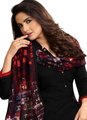 Black embroidered rayon ethnic-kurtis 2