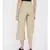 Not So Basic Beige Linen Blend Pant
