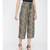 Black Animal Print Pant