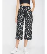 White Flower Flared Pant