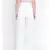 Solid white  casual women pant