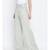 Cold and bracing elascitcated women Linen pants