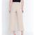 Groovy Neutral beige elasticated women Linen pants