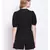 Charcoal Black Women's Linen Blend Playsuit