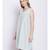 Oxolloxo Fetching solid fresh mint Sarah lace nightwear Dress