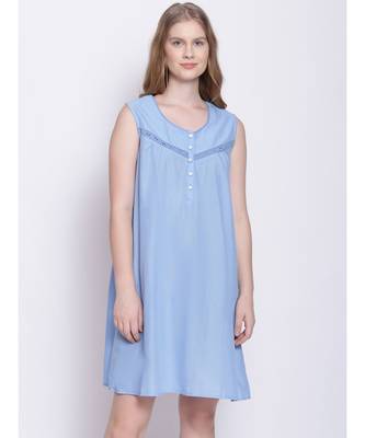 oxolloxo gleam glimmer indigo blue nightwear Dress 1
