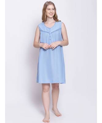 oxolloxo gleam glimmer indigo blue nightwear Dress 2