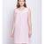 Sweet Galce Salmon pink lace design nightwear Dress
