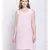 Sweet Galce Salmon pink lace design nightwear Dress