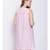 Sweet Galce Salmon pink lace design nightwear Dress