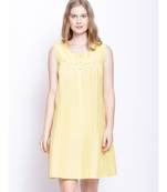 Blond lemon modern lace design nightwear dress