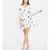 Modern Abstract Women's Button Down Dress