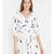 Modern Abstract Women's Button Down Dress