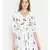 Modern Abstract Women's Button Down Dress