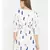 Modern Abstract Women's Button Down Dress