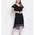 Twinkle blaze lurex  high low women desss