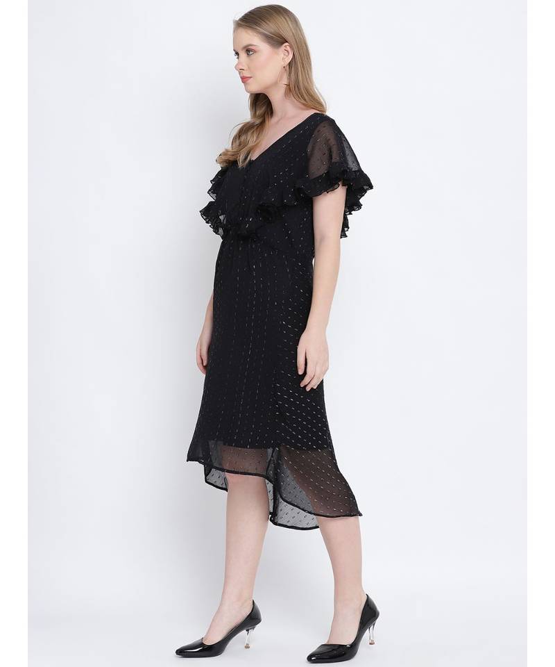 Twinkle blaze lurex  high low women desss